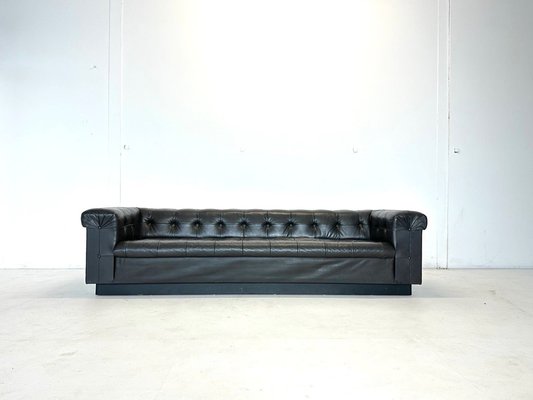 Mid-Century Model 5407 Sofa in Leather by Edward Wormley for Dunbar, 1960s-VGV-1770964