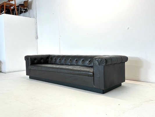 Mid-Century Model 5407 Sofa in Leather by Edward Wormley for Dunbar, 1960s-VGV-1770964