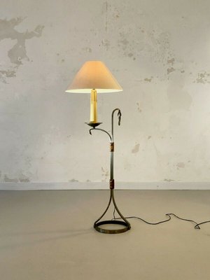 Mid-century Model Liseuse Floor Lamp by Jean-pierre Ryckaert for Ed. Ryckaert / Le Dauphin-NLF-729279