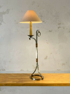 Mid-century Model Liseuse Floor Lamp by Jean-pierre Ryckaert for Ed. Ryckaert / Le Dauphin-NLF-729279