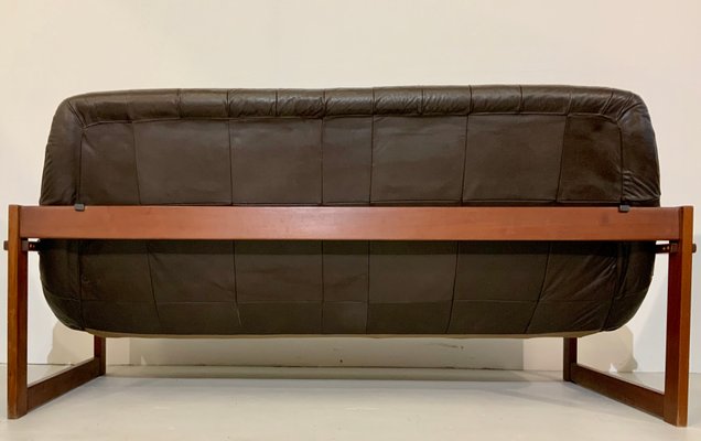 Mid-Century Model MP-163 Earth Lounge Sofa Set by Percival Lafer, 1970s, Brazil, Set of 4-OHY-1087169