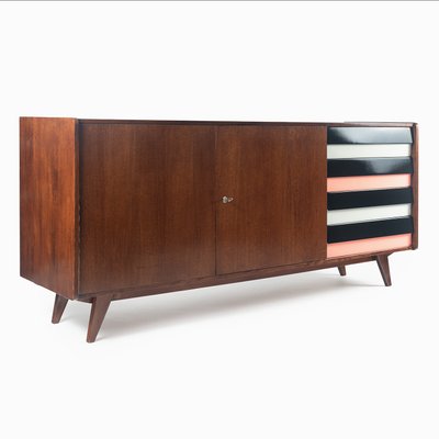 Mid-Century Model U-460 Sideboard by Jiří Jiroutek for Interier Praha, 1960s-ENV-712552