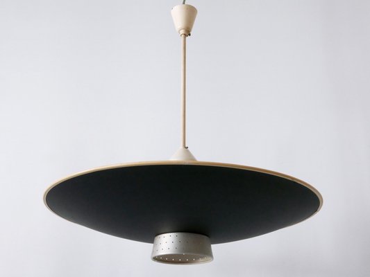 Mid-Century Modern 4-Flamed Dd 39 Pendant Lamp from Philips, Netherlands, 1950s-WPT-1440905