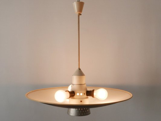 Mid-Century Modern 4-Flamed Dd 39 Pendant Lamp from Philips, Netherlands, 1950s-WPT-1440905