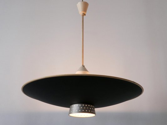 Mid-Century Modern 4-Flamed Dd 39 Pendant Lamp from Philips, Netherlands, 1950s-WPT-1440905