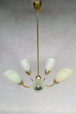 Mid-Century Modern Aluminum Chandelier, 1960s-VIC-925988