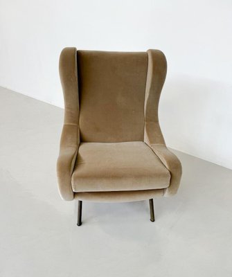 Mid-Century Modern Armchair attributed to Marco Zanuso, Italy, 1960s-FGA-1732568