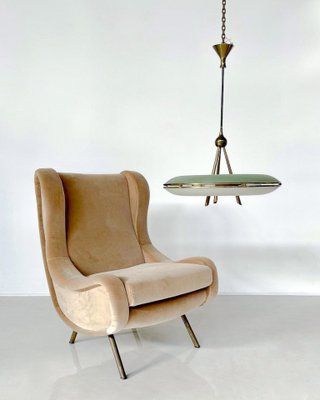 Mid-Century Modern Armchair attributed to Marco Zanuso, Italy, 1960s-FGA-1732568