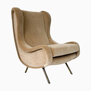 Mid-Century Modern Armchair attributed to Marco Zanuso, Italy, 1960s-FGA-1732568