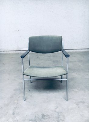 Mid-Century Modern Armchair by Gijs Van Der Sluis, Netherlands, 1960s-RQV-1348276