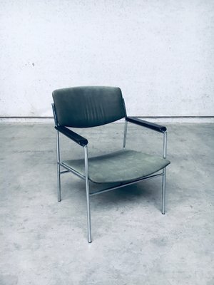 Mid-Century Modern Armchair by Gijs Van Der Sluis, Netherlands, 1960s-RQV-1348276