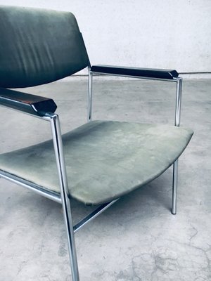 Mid-Century Modern Armchair by Gijs Van Der Sluis, Netherlands, 1960s-RQV-1348276