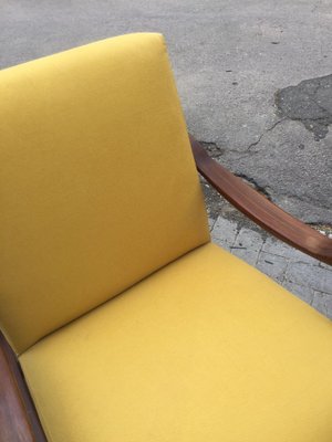 Mid-Century Modern Armchair in the Style of Gianfranco Frattini, 1960s-HQI-1343287