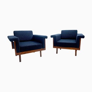 Mid-Century Modern Armchairs attributed to Kazuhide Takahama from Gavina, Italy, 1958, Set of 2-FGA-1450464