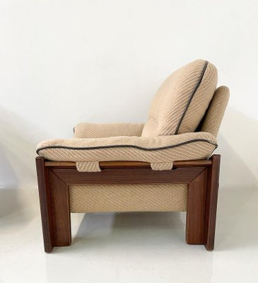 Mid-Century Modern Armchairs attributed to Sapporo for Mobil Girgi, 1970s, Set of 2-FGA-1704256