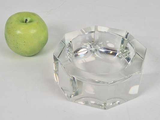 Mid-Century Modern Art Nouveau Style Crystal Ashtray from Moser, 1940s-AXJ-1749448