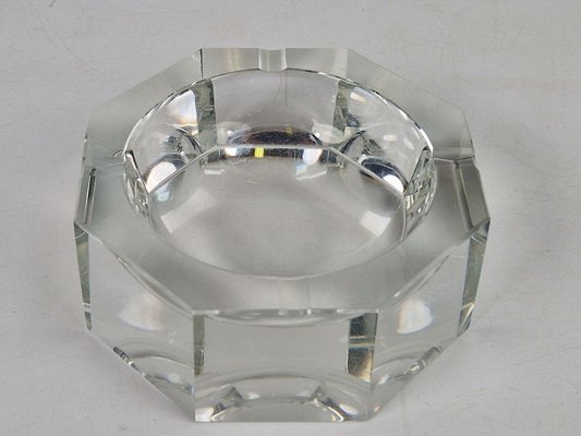 Mid-Century Modern Art Nouveau Style Crystal Ashtray from Moser, 1940s-AXJ-1749448