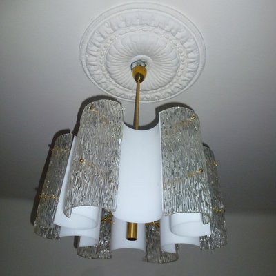 Mid-Century Modern Austrian Chandelier by Julius Kalmar, 1960s-HWV-1155012