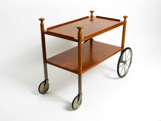 Mid-Century Modern Bar Cart in Walnut by Wilhelm Renz, 1960s-RR-2043187