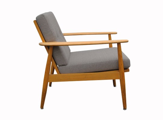 Mid-Century Modern Beech Armchair, 1960s-PF-561526