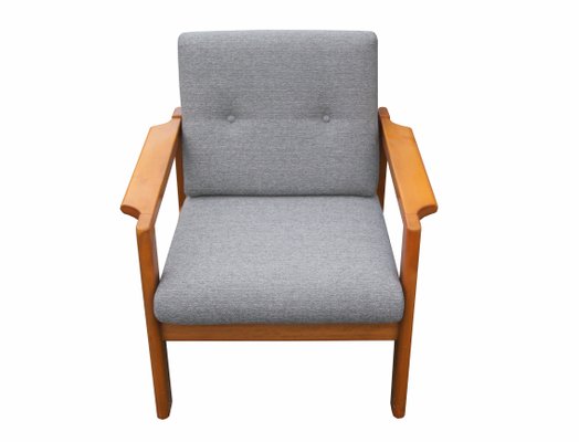 Mid-Century Modern Beech Armchair, 1970s-PF-561532