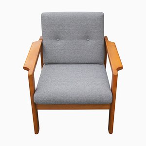 Mid-Century Modern Beech Armchair, 1970s-PF-561532