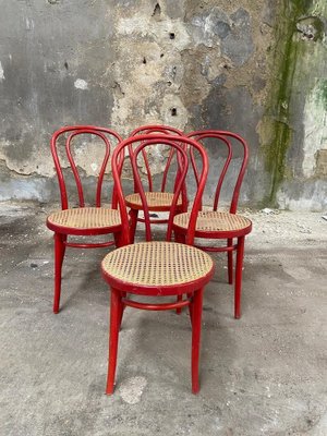 Mid-Century Modern Bent Chairs, 1960s, Set of 4-DHH-1814534