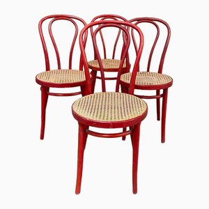 Mid-Century Modern Bent Chairs, 1960s, Set of 4-DHH-1814534