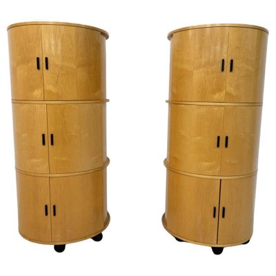 Mid-Century Modern Big O Cabinets by Dirk Meylaerts, 1990s, Set of 2-FGA-1782273