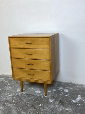 Mid-Century Modern Birch Drawer Cabinet by Cees Braakman, 1950s-DE-1001382