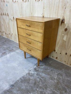 Mid-Century Modern Birch Drawer Cabinet by Cees Braakman, 1950s-DE-1001382