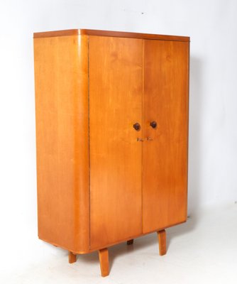 Mid-Century Modern Birch Plywood Armoire by Cor Alons for De Boer Gouda, 1949-MY-1815713