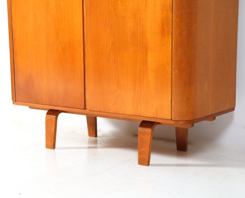 Mid-Century Modern Birch Plywood Armoire by Cor Alons for De Boer Gouda, 1949-MY-1815713