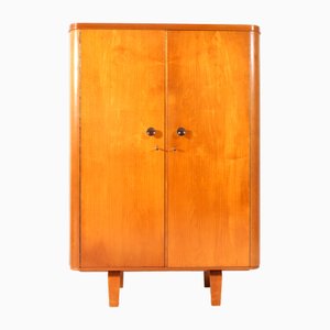 Mid-Century Modern Birch Plywood Armoire by Cor Alons for De Boer Gouda, 1949-MY-1815713