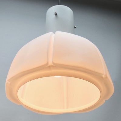 Mid-Century Modern Blown Glass Pendant/Suspension Fixture from Glashütte Limburg-MJY-1150382