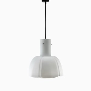 Mid-Century Modern Blown Glass Pendant/Suspension Fixture from Glashütte Limburg-MJY-1150382