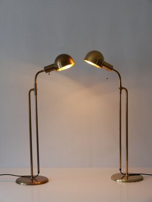 Mid-Century Modern Bola Reading Floor Lamps by Florian Schulz, 1970s, Set of 2-WPT-1282653