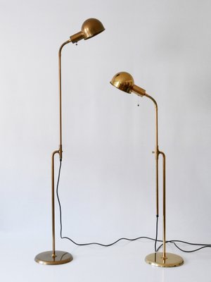 Mid-Century Modern Bola Reading Floor Lamps by Florian Schulz, 1970s, Set of 2-WPT-1282653