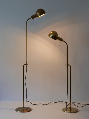 Mid-Century Modern Bola Reading Floor Lamps by Florian Schulz, 1970s, Set of 2-WPT-1282653