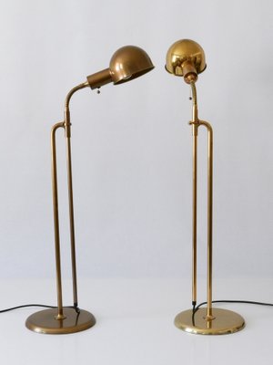 Mid-Century Modern Bola Reading Floor Lamps by Florian Schulz, 1970s, Set of 2-WPT-1282653