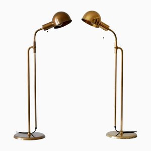 Mid-Century Modern Bola Reading Floor Lamps by Florian Schulz, 1970s, Set of 2-WPT-1282653