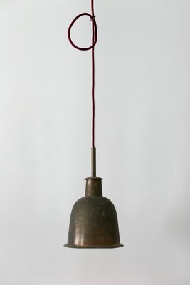 Mid-Century Modern Brass Church Pendant Lamp, Germany, 1950s-WPT-914839