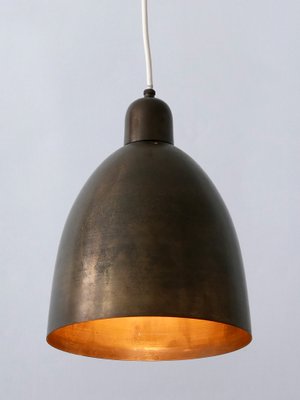 Mid-Century Modern Brass Church Pendant Lamps, Germany, 1950s-WPT-1360198