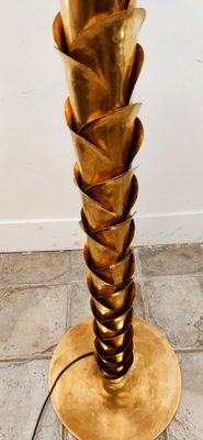 Mid-Century Modern Brass Palm, 1970s-QLH-1122074