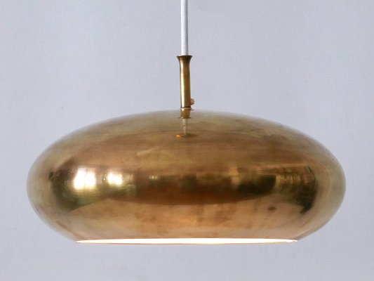 Mid-Century Modern Brass Pendant Lamp by Falkenbergs Belysning, Sweden, 1960s-WPT-2016347