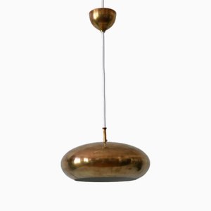 Mid-Century Modern Brass Pendant Lamp by Falkenbergs Belysning, Sweden, 1960s-WPT-2016347