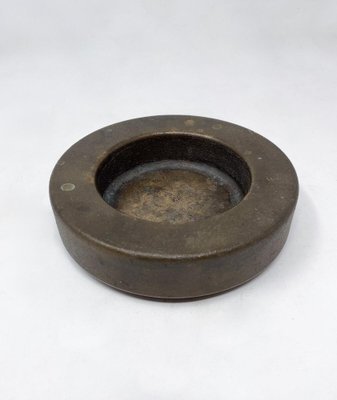 Mid-Century Modern Bronze Ashtray attributed to Jules Wabbes, 1960s-FGA-1799883