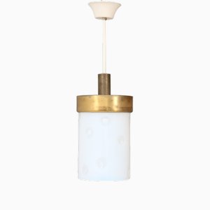 Mid-Century Modern Bronze Murano Pendant Lamp, 1960s-MY-1820989