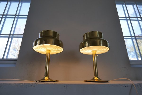 Mid-Century Modern Bumling Table Lamps from Atelier Lyktan, 1960s, Set of 2-UYK-2035205