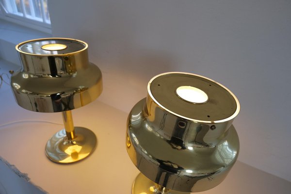 Mid-Century Modern Bumling Table Lamps from Atelier Lyktan, 1960s, Set of 2-UYK-2035205